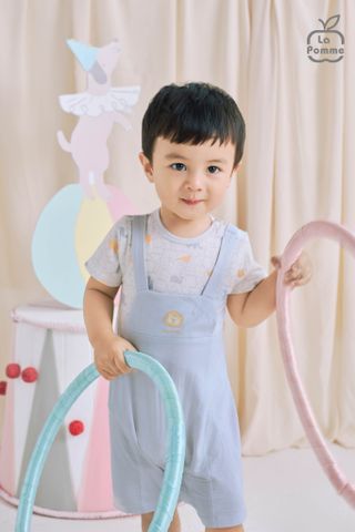  Body cộc tay La Pomme giả yếm cute animal 