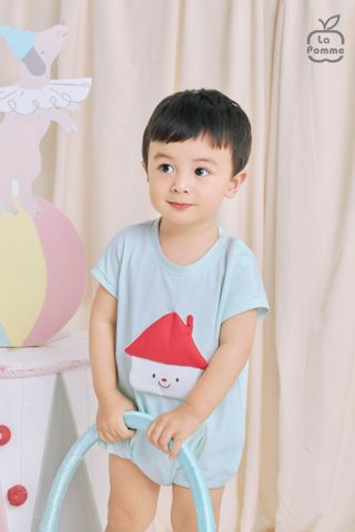  Body cộc tay La Pomme dễ thương ngôi nhà mái đỏ 