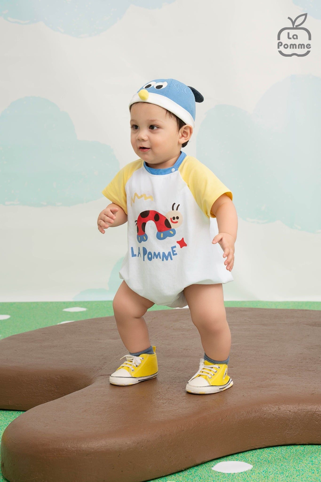  Mũ La Pomme đôi mắt tinh nghịch 