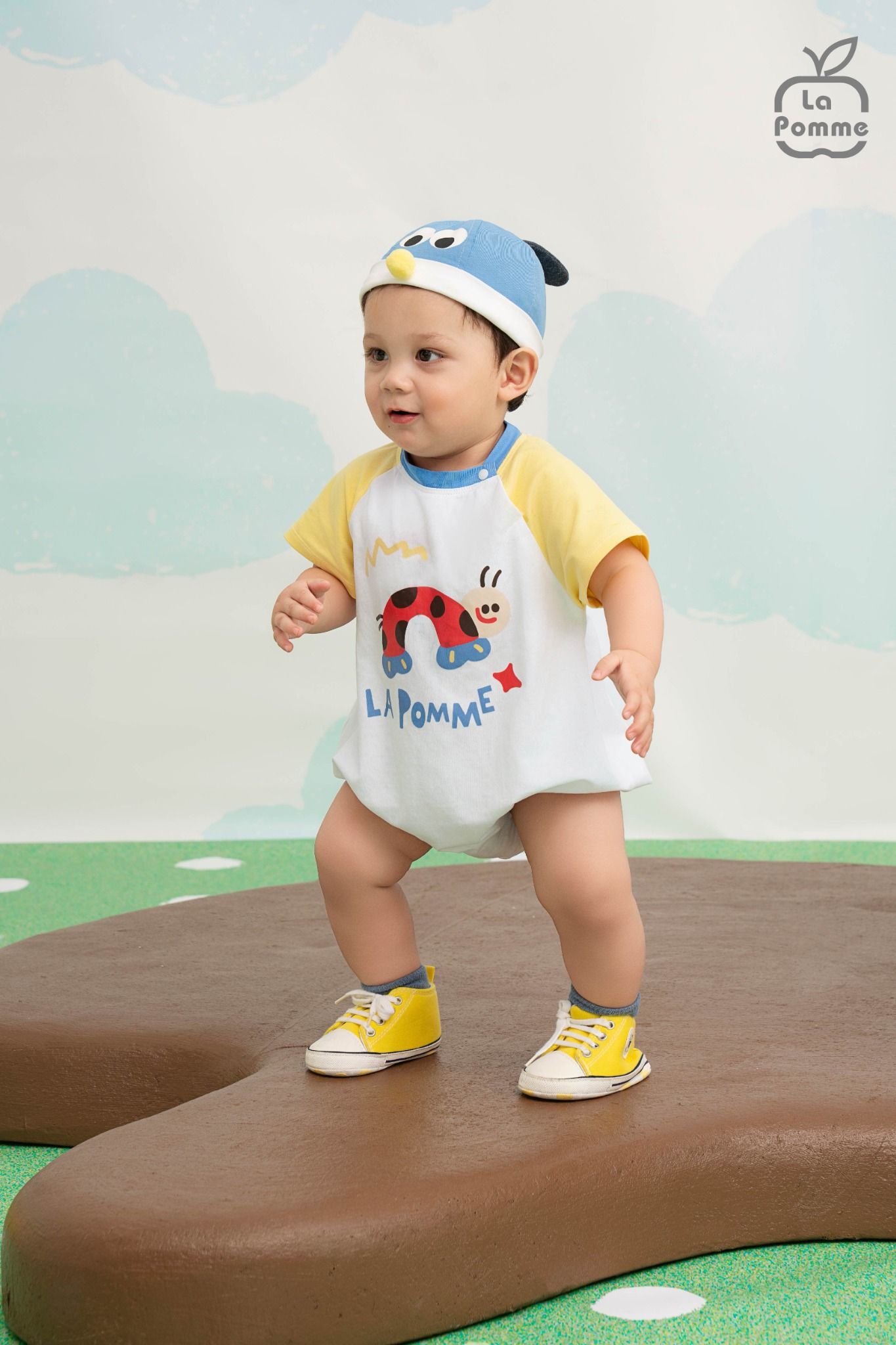  Body cộc tay La Pomme sâu bướm vui nhộn 