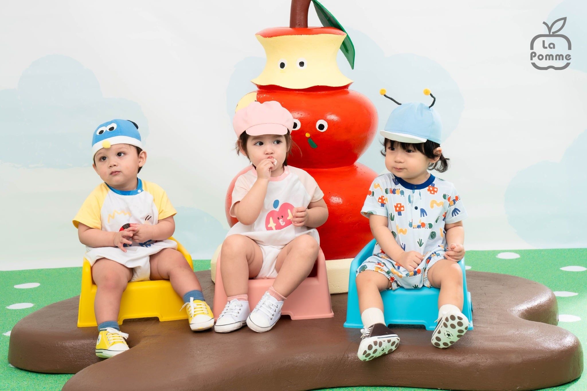  Mũ La Pomme đôi mắt tinh nghịch 