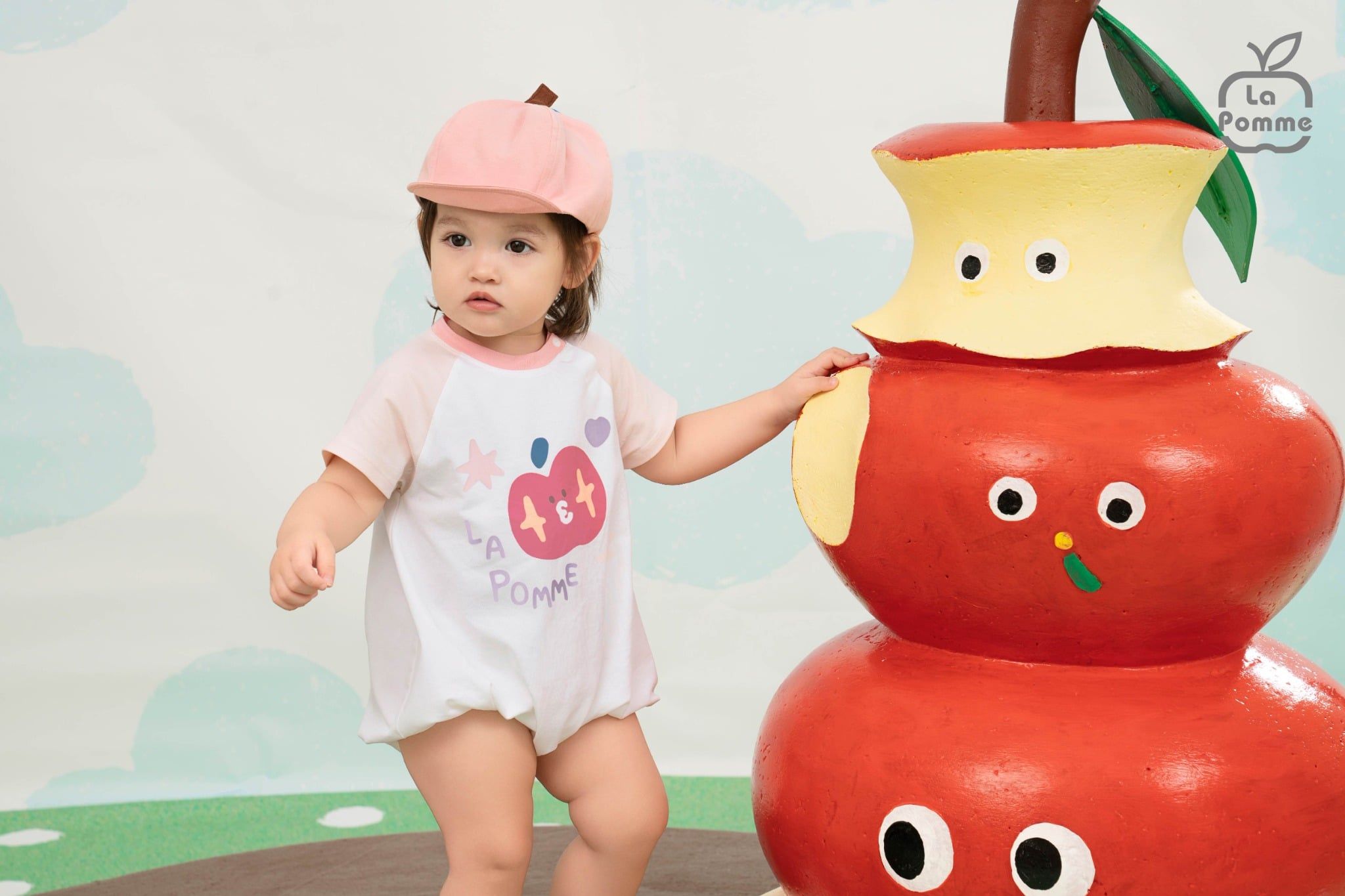  Body cộc tay La Pomme dáng bồng bé táo điệu đà 