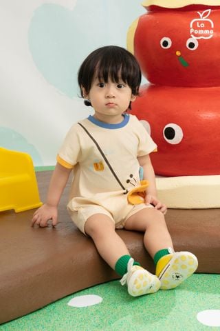  Body cộc tay La Pomme bạn ong ngộ nghĩnh 