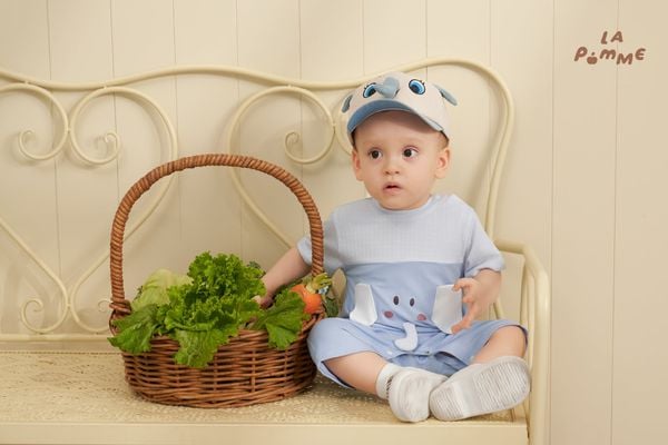  Body cộc tay La Pomme voi con lém lỉnh 