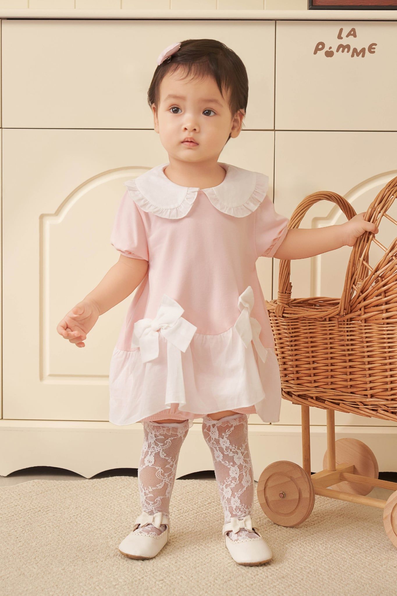  Body cộc tay La Pomme Deluxe áng mây bồng bềnh 