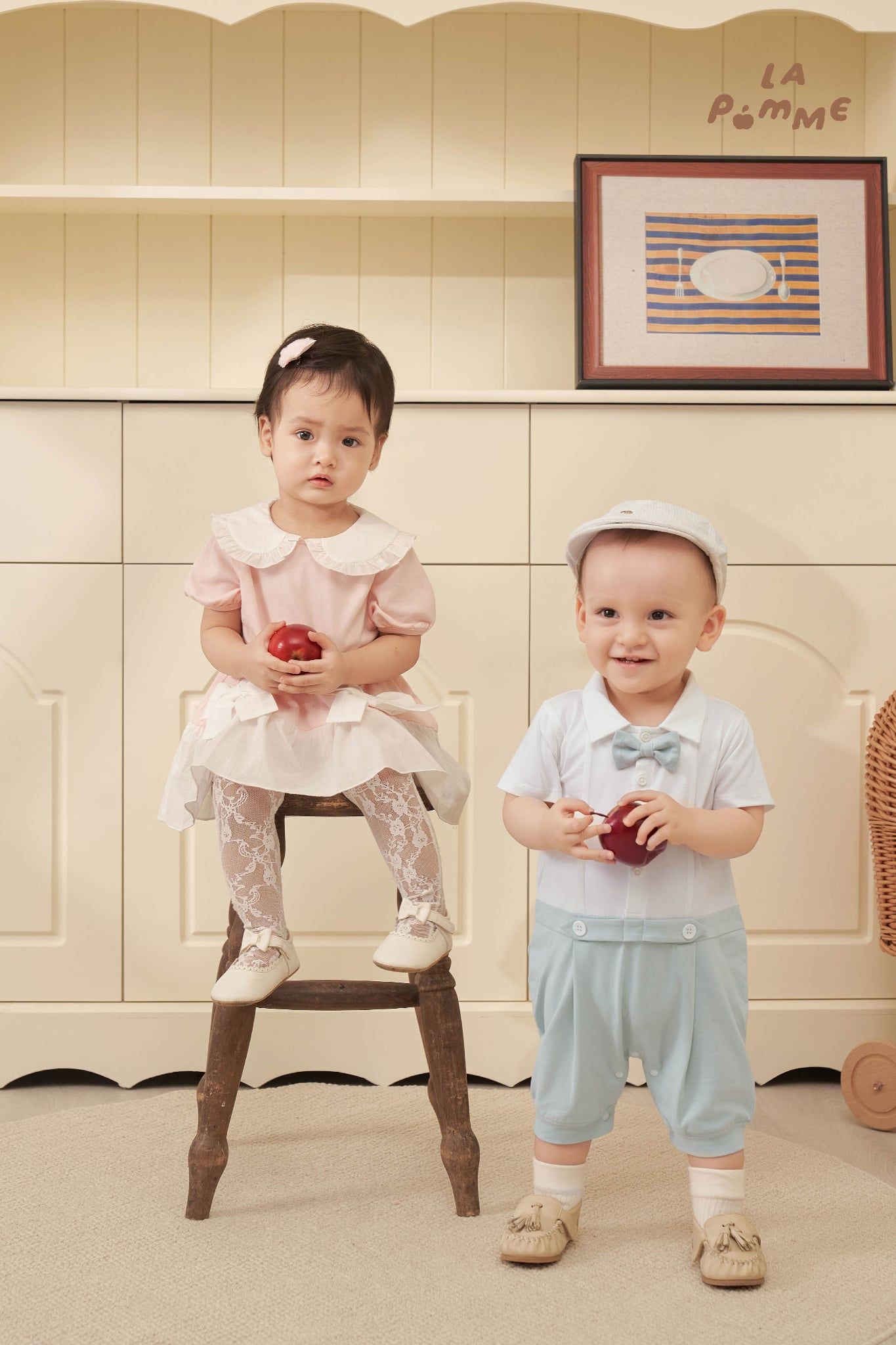  Body cộc tay La Pomme Deluxe áng mây bồng bềnh 
