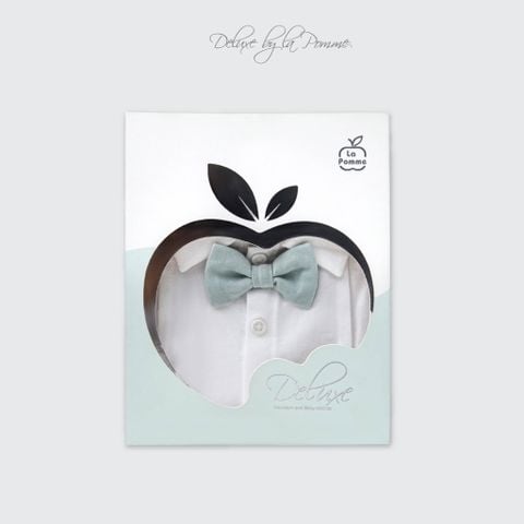  Body cộc tay La Pomme Deluxe xếp li thanh lịch 