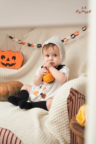  Body dáng thời trang La Pomme bí ngô và kẹo ngọt Halloween 