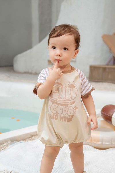  Body cộc tay La Pomme câu lạc bộ lướt sóng 