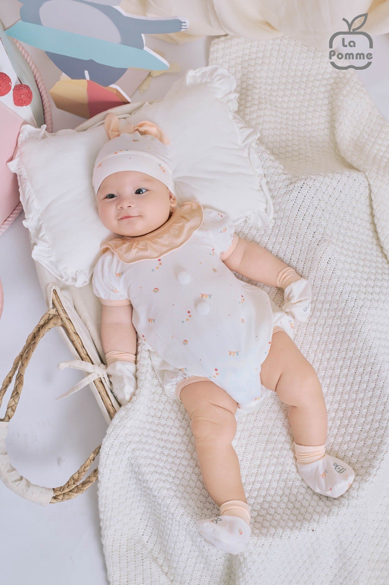  Body chip cộc tay La Pomme lễ hội vui nhộn 