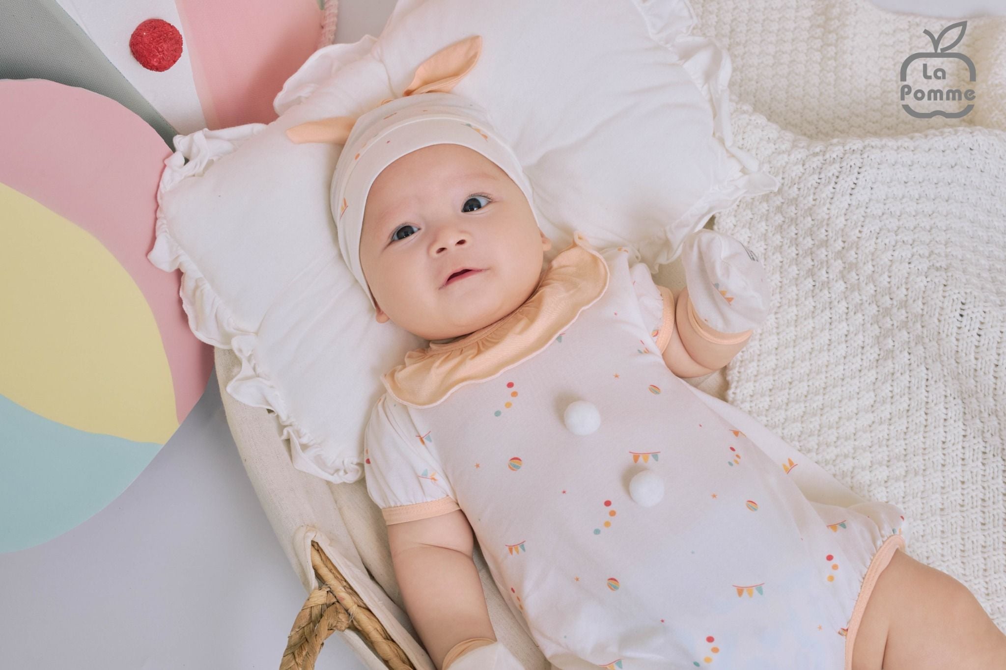  Body chip cộc tay La Pomme lễ hội vui nhộn 