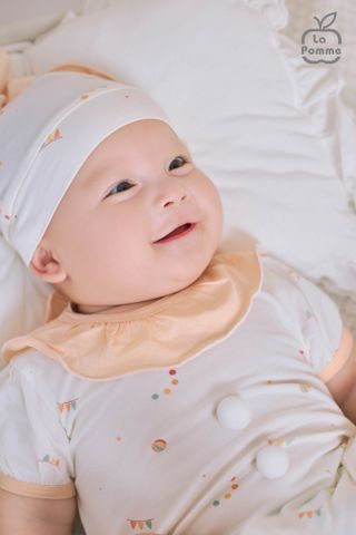  Mũ sơ sinh La Pomme lễ hội vui nhộn 