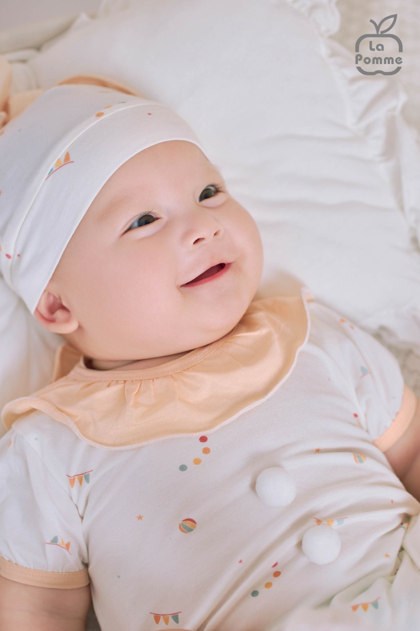  Mũ sơ sinh La Pomme lễ hội vui nhộn 