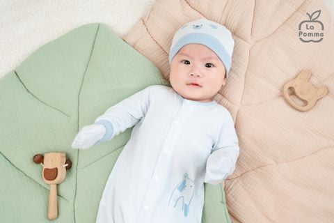  Set bao tay bao chân La Pomme Gấu yêu của mẹ 