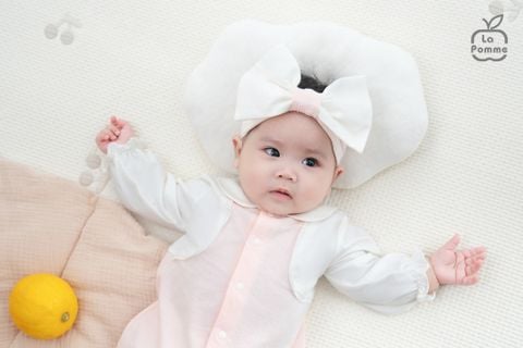  Body dài tay La Pomme kèm băng đô sắc màu ngọt ngào 