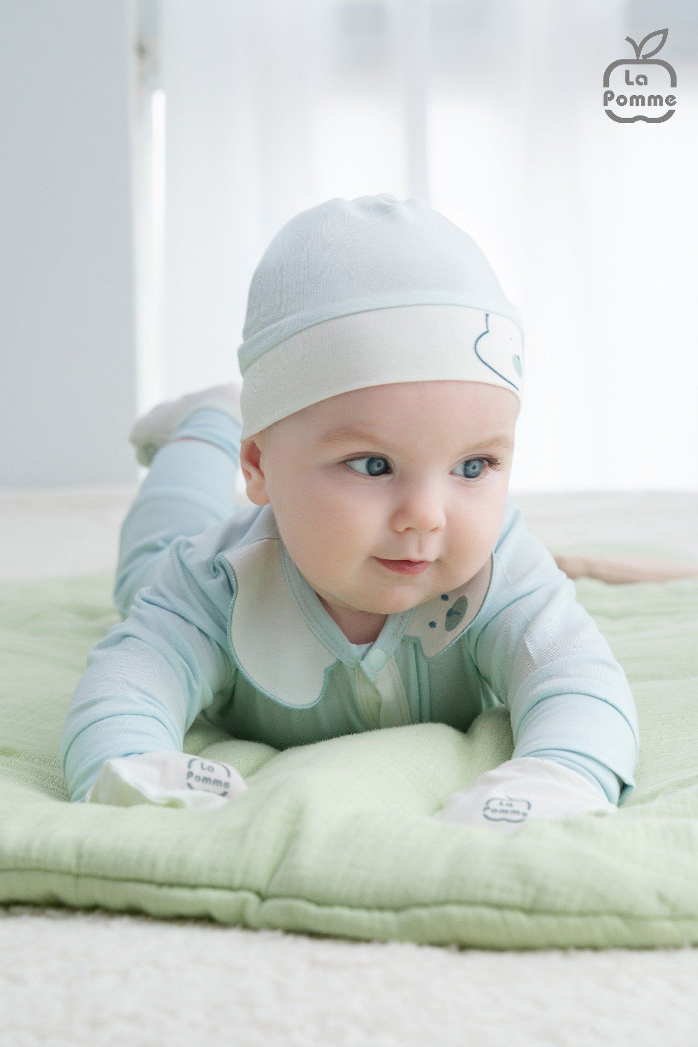  Body dài tay La Pomme phối tai ngộ nghĩnh 