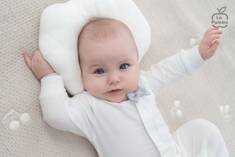  Set body dài tay kèm giày La Pomme bé con thanh lịch 