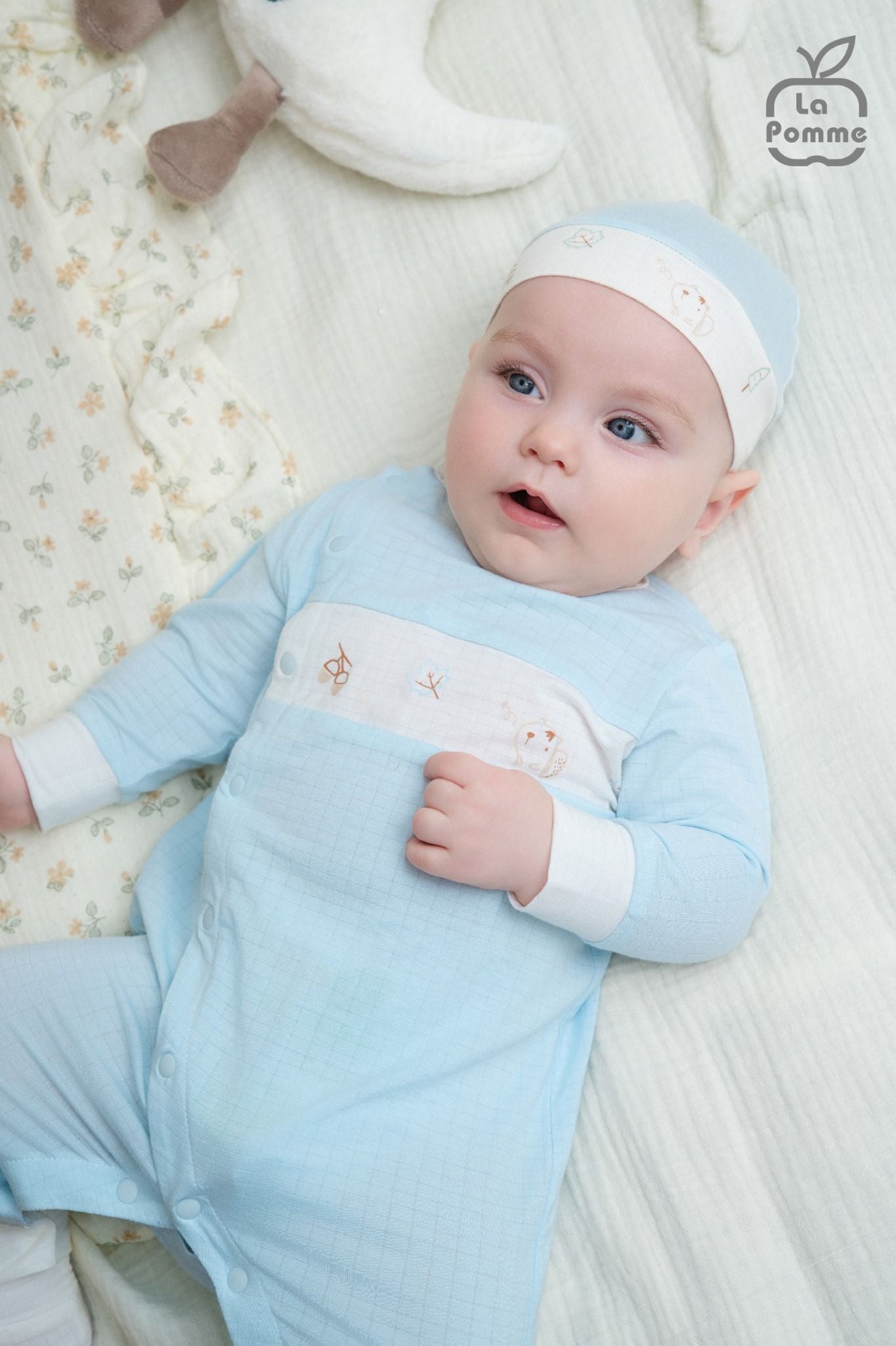  Mũ sơ sinh La Pomme truy tìm hạt dẻ 