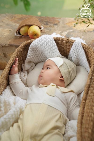  Body dài tay La Pomme phối cổ thanh lịch 