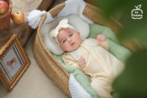  Body dài tay La Pomme cánh bướm đáng yêu 