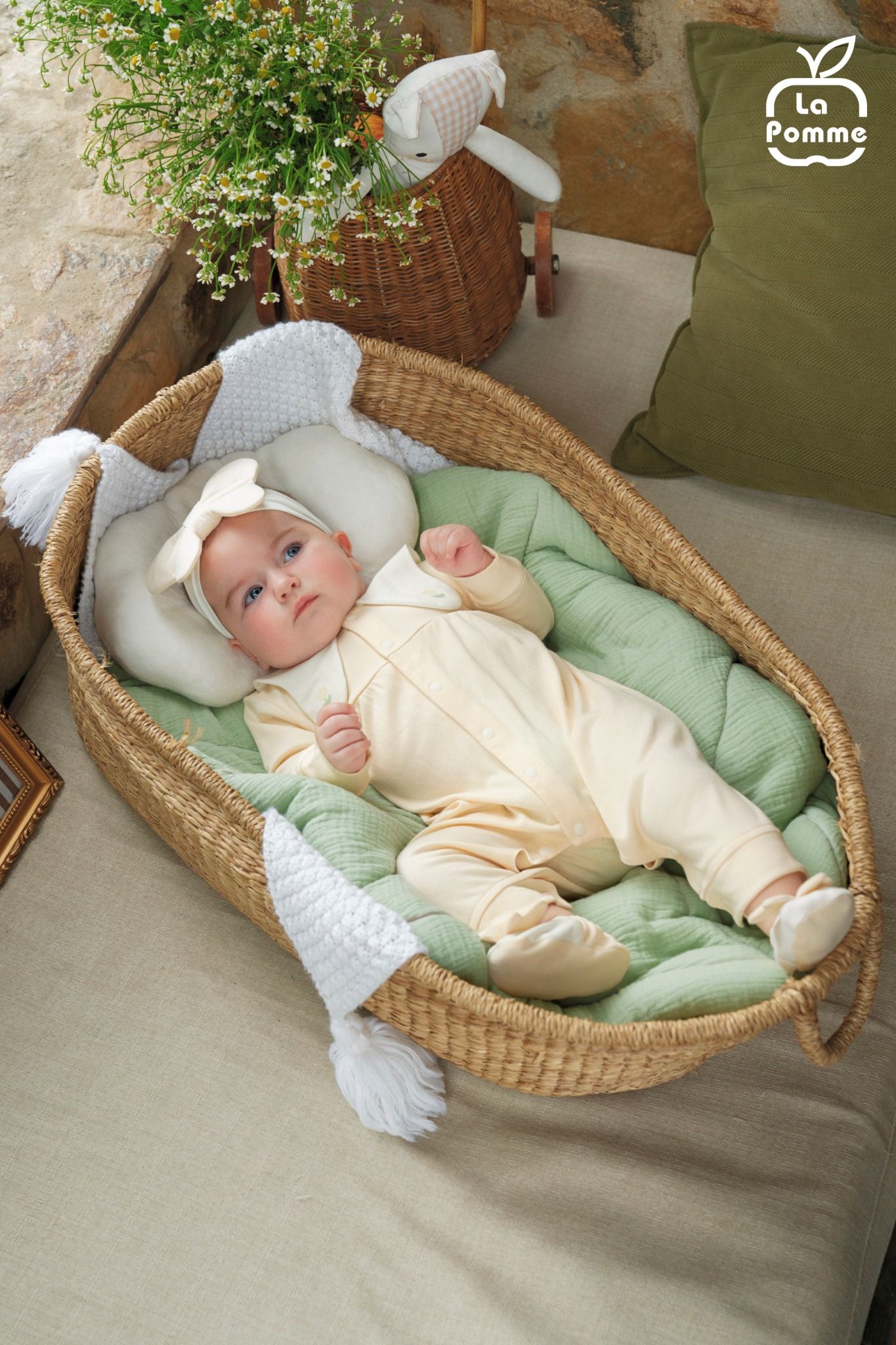  Giày vải La Pomme cánh bướm đáng yêu 