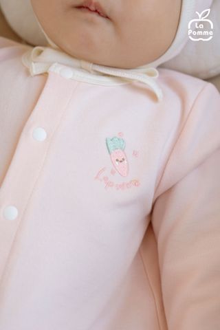  Body dài tay La Pomme phối màu dễ thương 