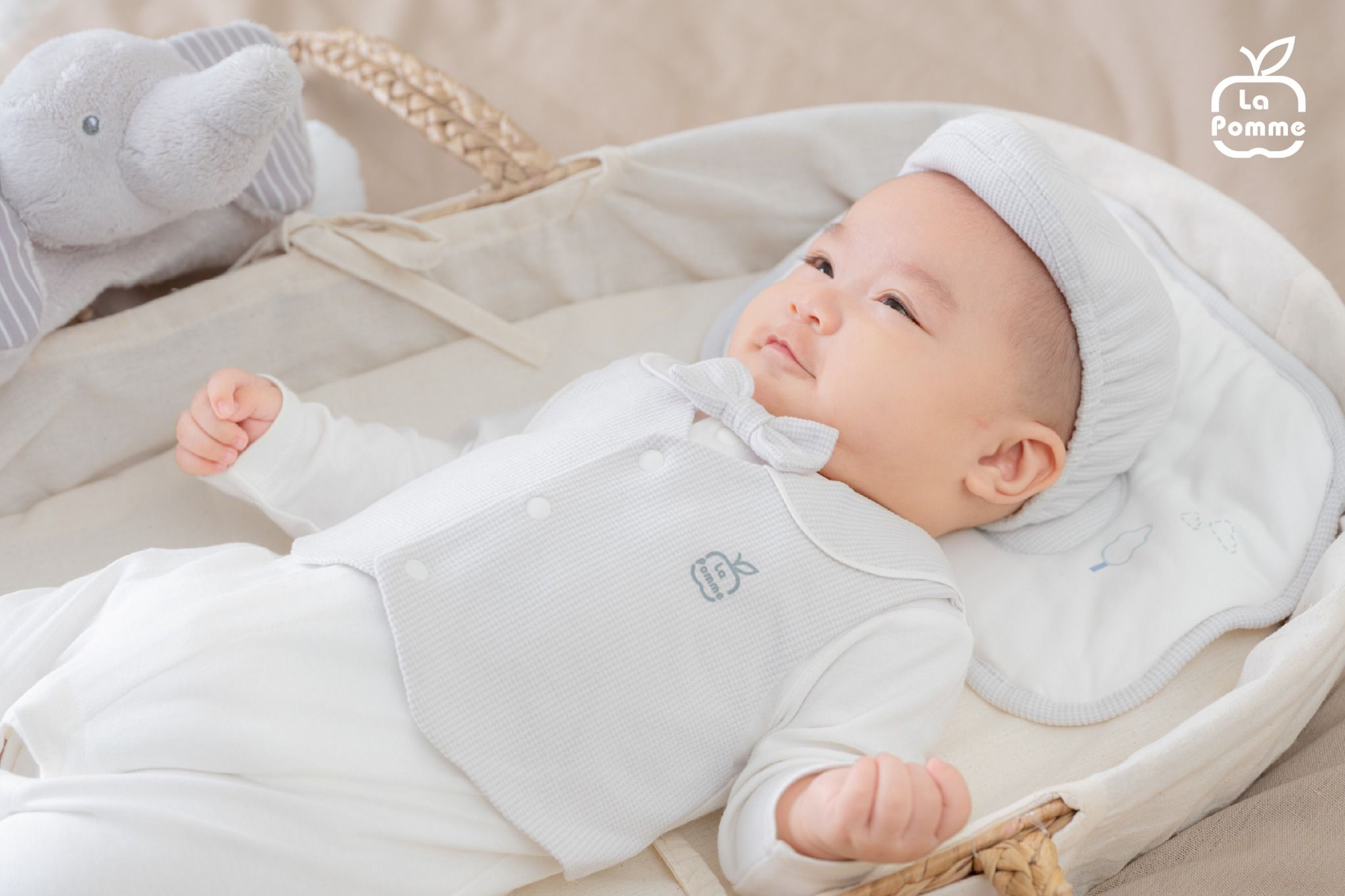  Body dài tay La Pomme bé vui khám phá 