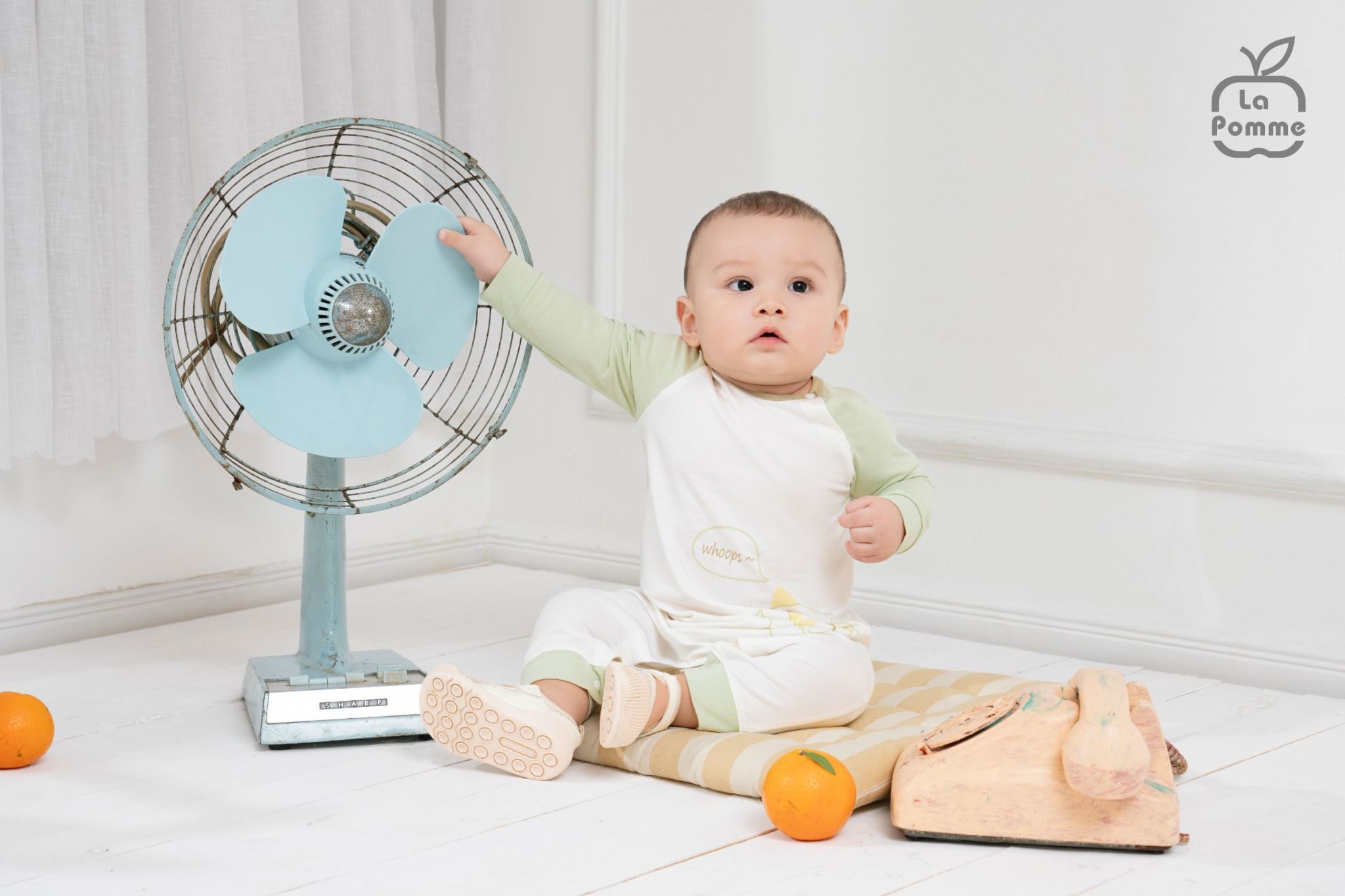  Body dài tay La Pomme gấu nhỏ phiêu lưu ký 