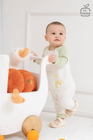  Body dài tay La Pomme gấu nhỏ phiêu lưu ký 