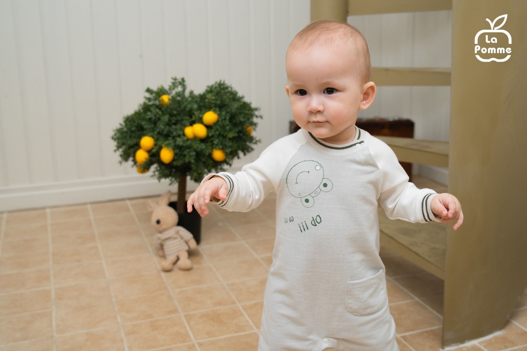  Body dài tay La Pomme âm thanh vui nhộn 