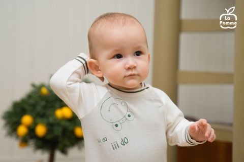  Body dài tay La Pomme âm thanh vui nhộn 