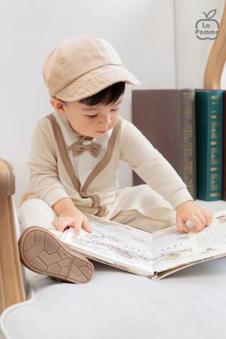  Body dài tay La Pomme bé con thanh lịch 