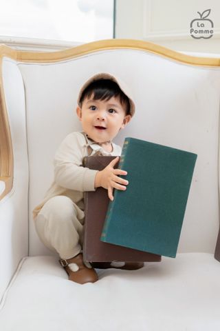  Body dài tay La Pomme bé con thanh lịch 