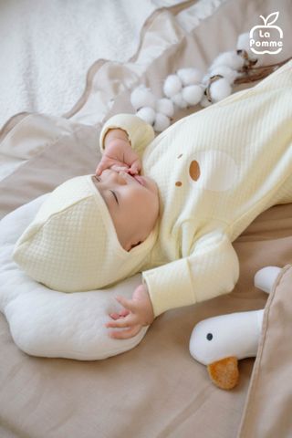  Body dài tay ủ ấm La Pomme vòng tay gấu nhỏ 