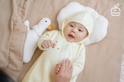  Body dài tay ủ ấm La Pomme vòng tay gấu nhỏ 