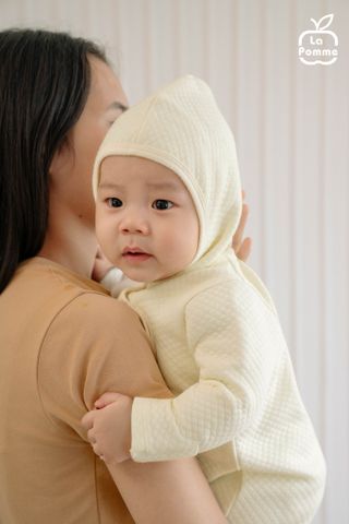  Body dài tay ủ ấm La Pomme vòng tay gấu nhỏ 