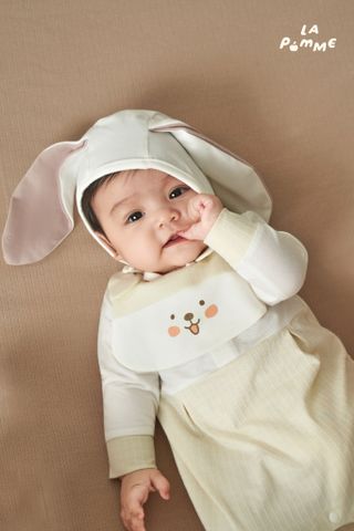  Body dài tay La Pomme góc trốn nhỏ của cún Milo 