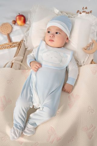  Mũ sơ sinh La Pomme cừu bông bé bỏng 