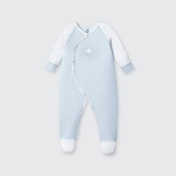  Body dài tay La Pomme liền tất cừu bông bé bỏng 