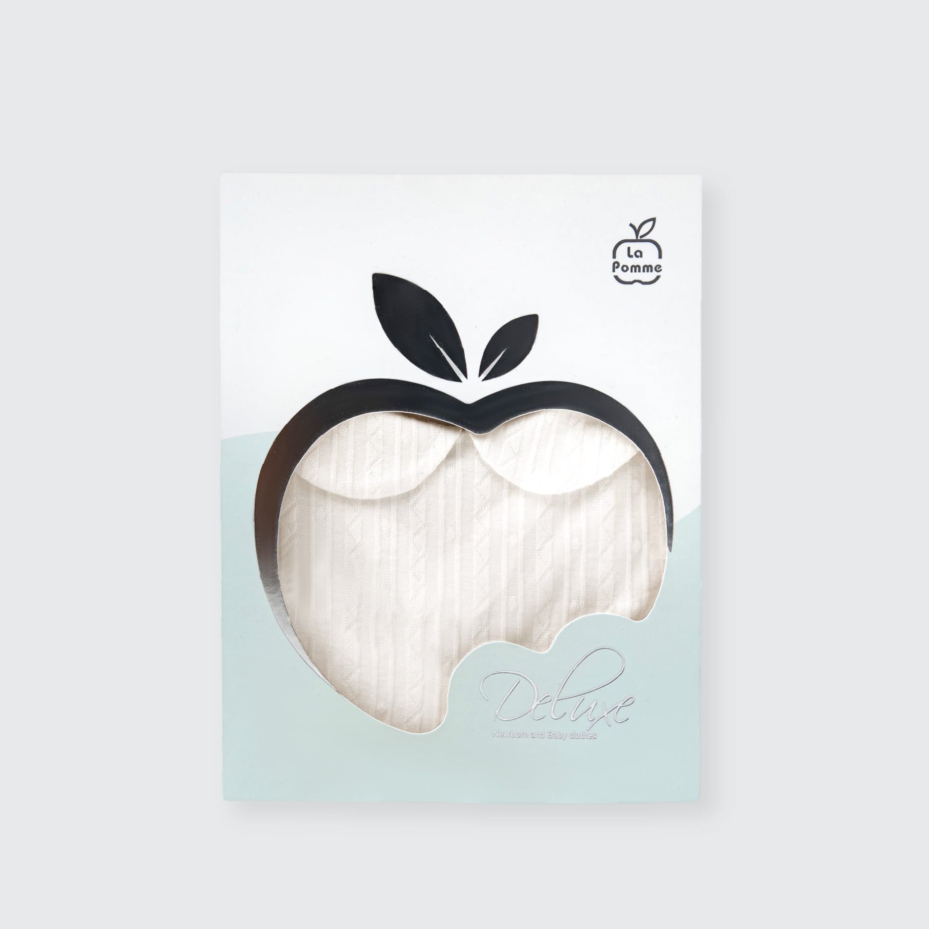  Body dài tay kèm áo gile La Pomme Deluxe nơ nhỏ yêu kiều 