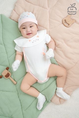  Mũ sơ sinh La Pomme Gấu yêu của mẹ 