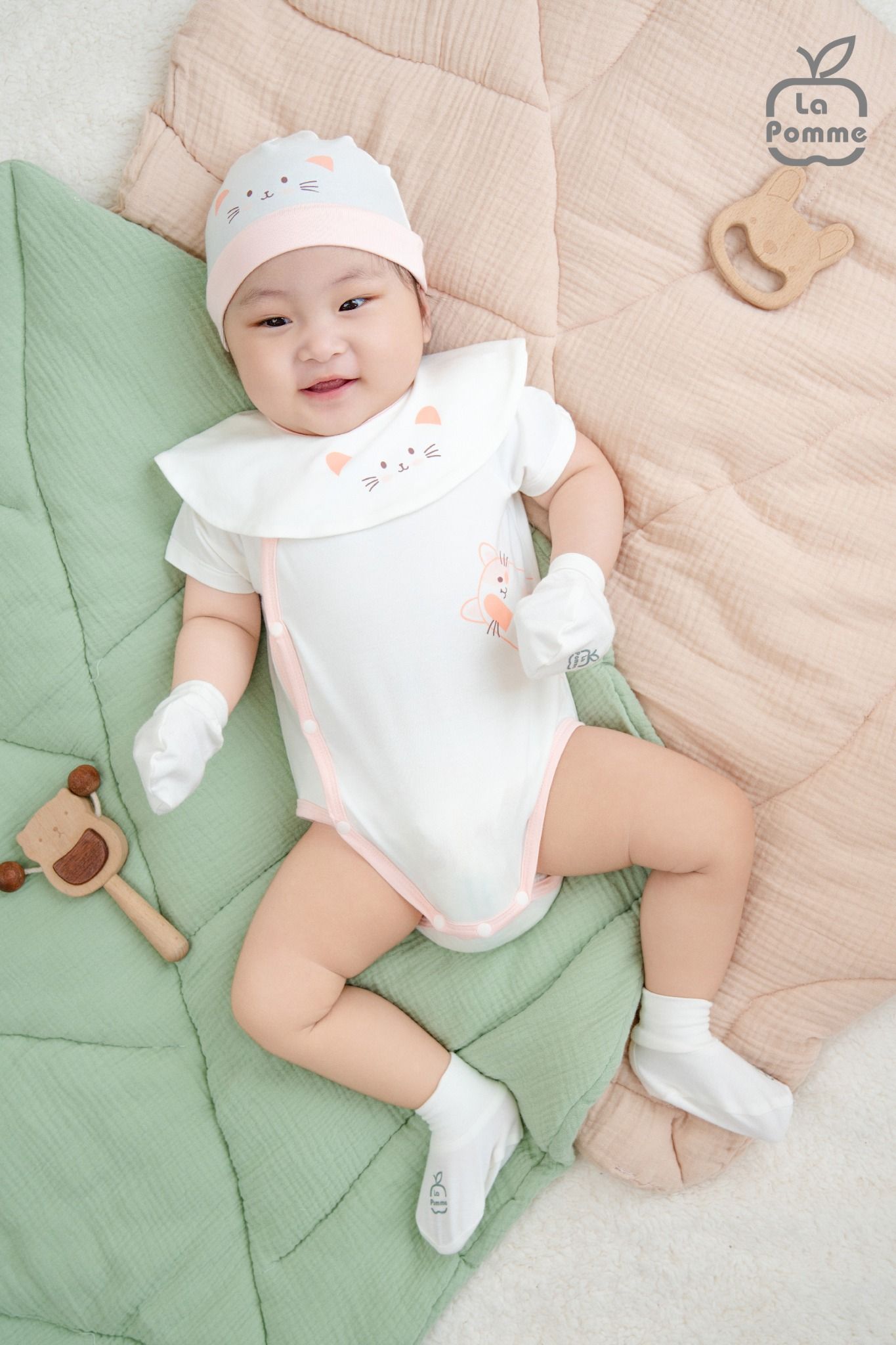  Yếm La Pomme Gấu yêu của mẹ 