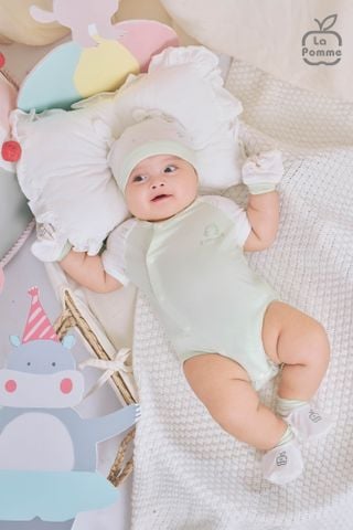  Body chip cộc tay La Pomme nhiếp ảnh nhí 