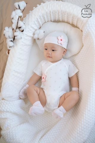  Set bao tay bao chân La Pomme mềm mịn đón con yêu 