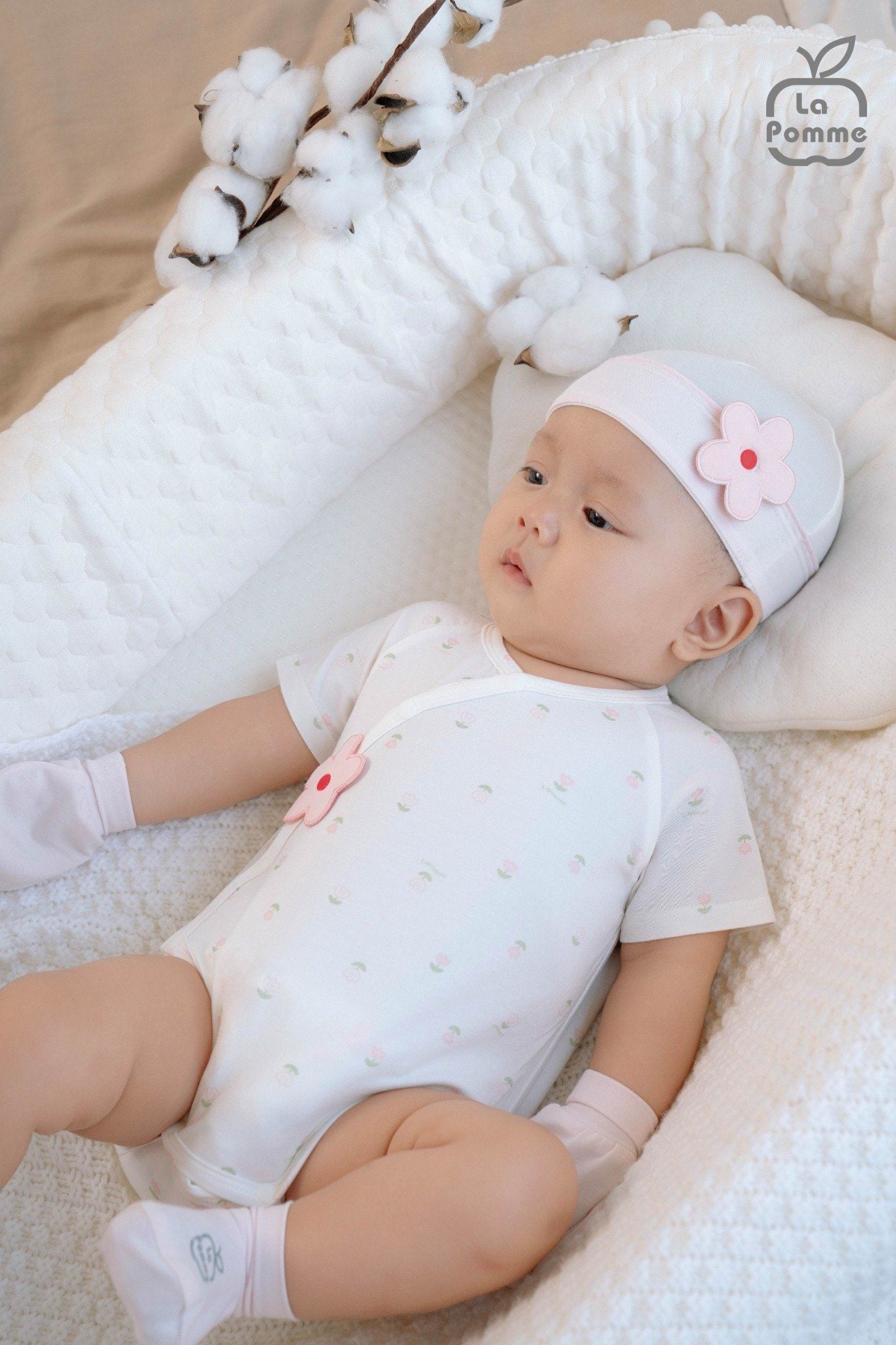  Set bao tay bao chân La Pomme mềm mịn đón con yêu 