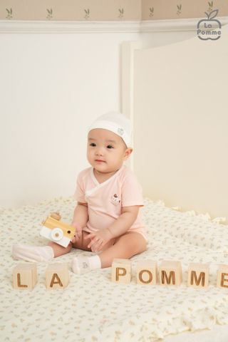  Set 2 Body chip cộc tay La Pomme bé mimi của mẹ 
