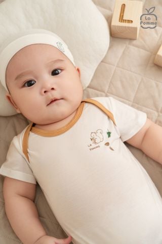  Set 2 Body chip cộc tay La Pomme săn tìm hạt dẻ 