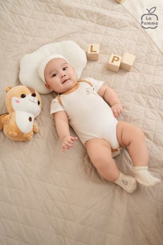  Set 2 Body chip cộc tay La Pomme săn tìm hạt dẻ 