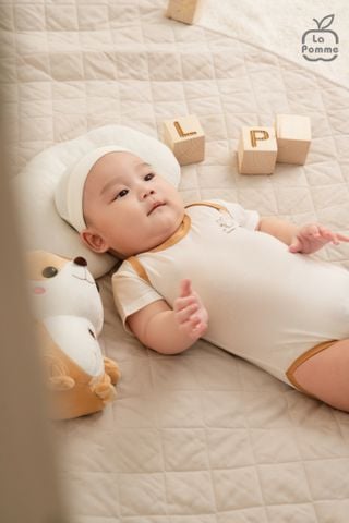  Set 2 Body chip cộc tay La Pomme săn tìm hạt dẻ 