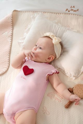  Set 2 Body chip cộc tay La Pomme yêu thương dịu dàng 